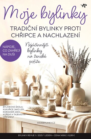 Obálka e-magazínu Bylinky 1/2025