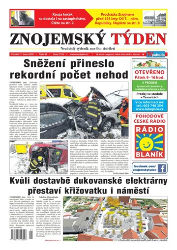 Obálka e-magazínu Znojemský týden 8/2025