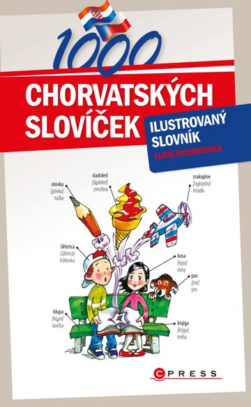 Obálka knihy 1000 chorvatských slovíček