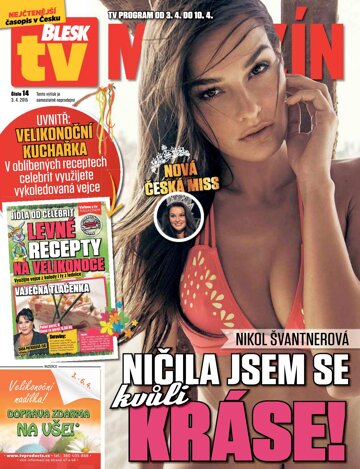 Obálka e-magazínu Blesk TV magazín - 3.4.2015