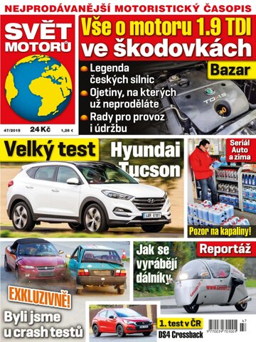 Obálka e-magazínu Svět motorů 16.11.2015