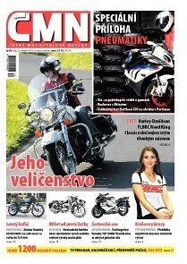 Obálka e-magazínu ČESKÉ MOTOCYKLOVÉ NOVINY 12/2012