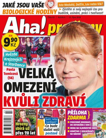 Obálka e-magazínu AHA! pro ženy 43/2018