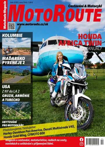 Obálka e-magazínu MotoRoute Magazín 3/2021