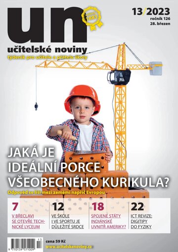 Obálka e-magazínu Učitelské noviny 13/2023