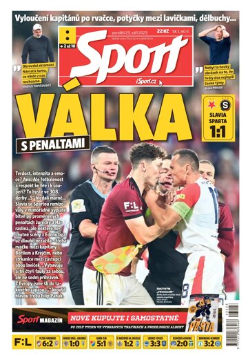 Obálka e-magazínu Sport 25.9.2023