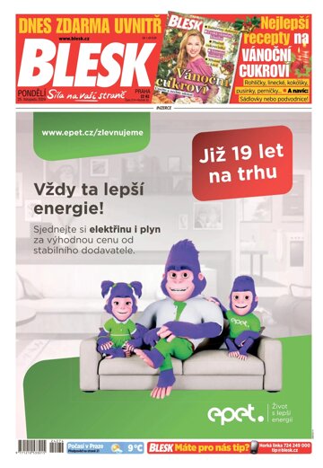 Obálka e-magazínu Blesk 25.11.2024