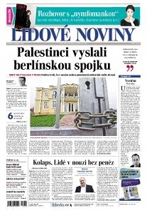 Obálka e-magazínu Lidové noviny 3.1.2014