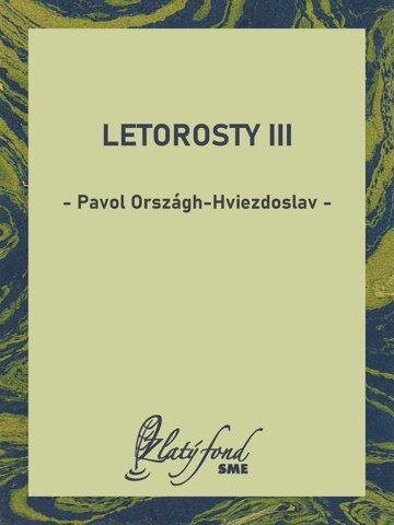 Obálka knihy Letorosty III