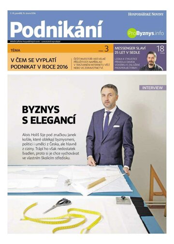 Obálka e-magazínu Hospodářské noviny - příloha 031 - 15.2.2016HX