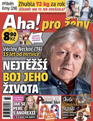 Obálka e-magazínu AHA! pro ženy 24.10.2017