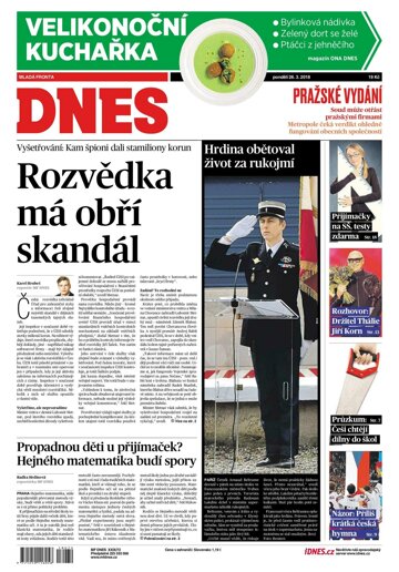 Obálka e-magazínu MF Dnes 26.3.2018