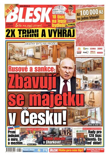 Obálka e-magazínu Blesk 1.3.2022