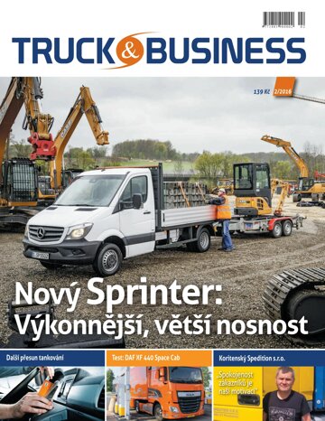 Obálka e-magazínu Truck & business 2/2016