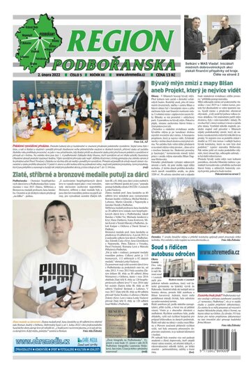 Obálka e-magazínu Region Podbořanska 5/2022