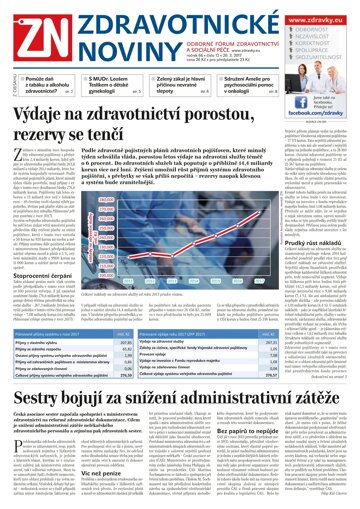 Obálka e-magazínu Ze Zdravotnictví 12/2017