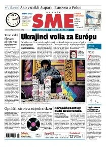 Obálka e-magazínu SME 25.10.2014