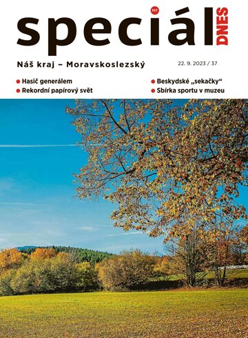 Obálka e-magazínu Magazín DNES SPECIÁL Moravskoslezský - 22.9.2023