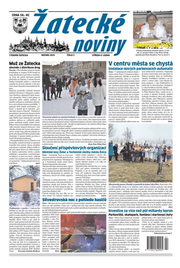 Obálka e-magazínu Žatecké noviny 2/25