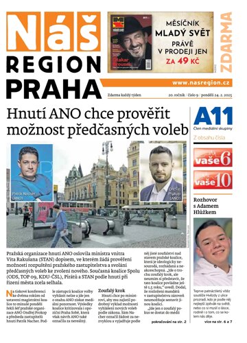 Obálka e-magazínu Náš Region - Praha 9/2025