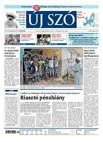 Obálka e-magazínu Új Szó 23.8.2014