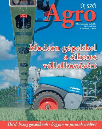 Obálka e-magazínu Új Szó Agro 28/3/2017