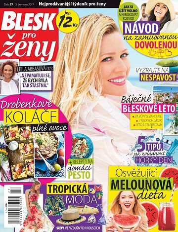 Obálka e-magazínu Blesk pro ženy 3.7.2017