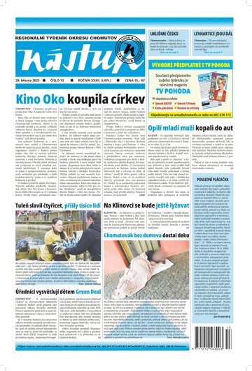 Obálka e-magazínu Nástup 13/23