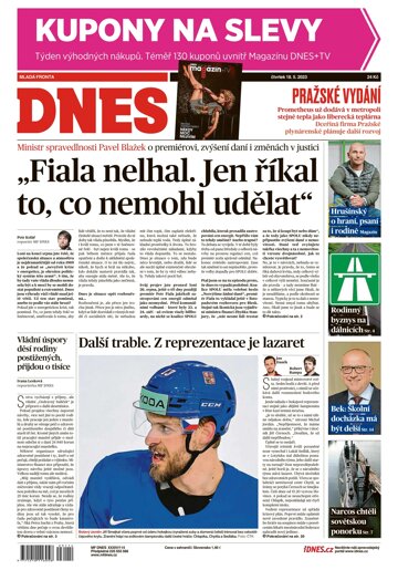 Obálka e-magazínu MF Dnes 18.5.2023