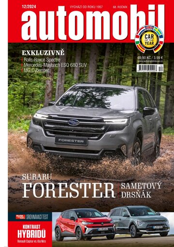 Obálka e-magazínu Automobil 12/2024