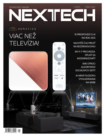 Obálka e-magazínu NEXTECH 1-2 2025