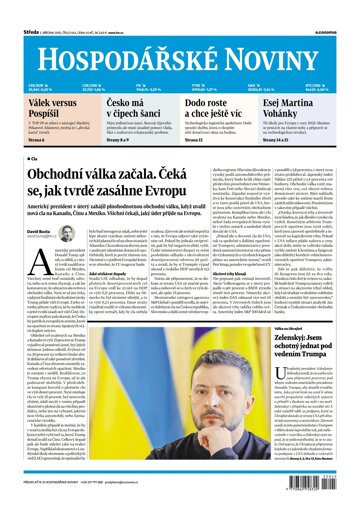 Obálka e-magazínu Hospodářské noviny 045 - 5.3.2025