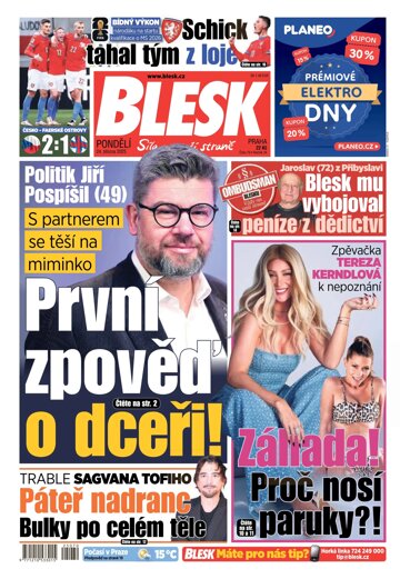 Obálka e-magazínu Blesk 24.3.2025