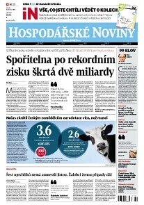 Obálka e-magazínu Hospodářské noviny 051 - 13.3.2013