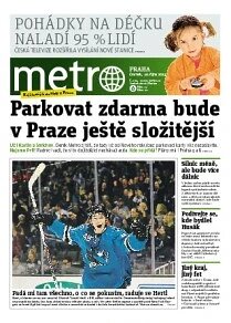 Obálka e-magazínu deník METRO 10.10.2013