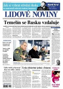 Obálka e-magazínu Lidové noviny 4.3.2014