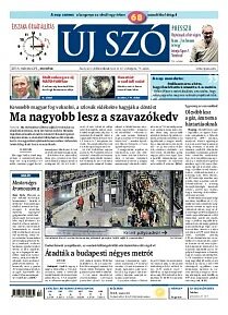 Obálka e-magazínu Új Szó 29.3.2014