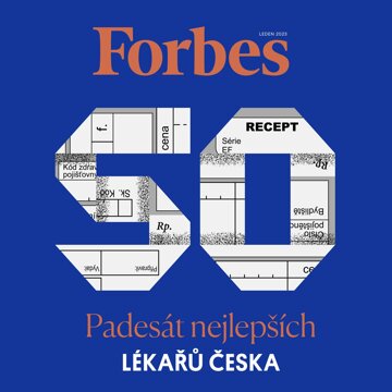 Obálka audioknihy Forbes leden 2023