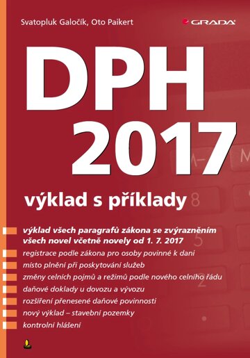 Obálka knihy DPH 2017