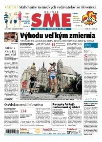 Obálka e-magazínu SME 6.10.2014