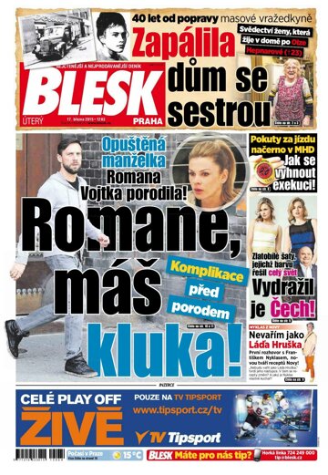 Obálka e-magazínu Blesk 17.3.2015