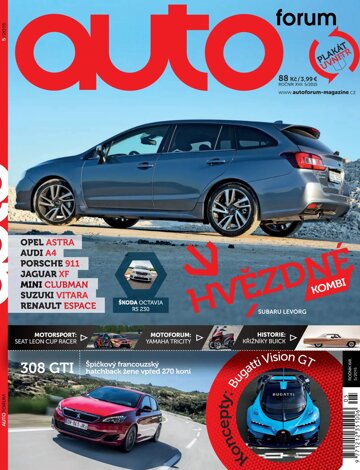 Obálka e-magazínu AUTOforum 5/2015