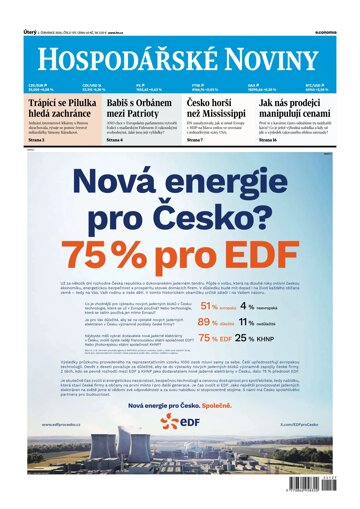 Obálka e-magazínu Hospodářské noviny 127 - 2.7.2024