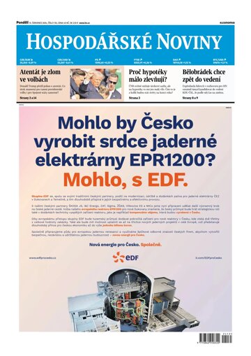 Obálka e-magazínu Hospodářské noviny 135 - 15.7.2024