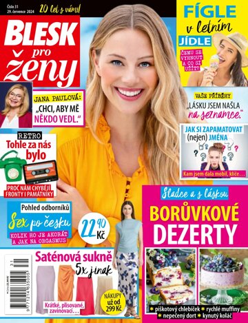 Obálka e-magazínu Blesk pro ženy 31/2024