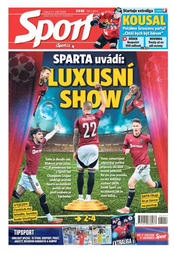 Obálka e-magazínu Sport 17.9.2024