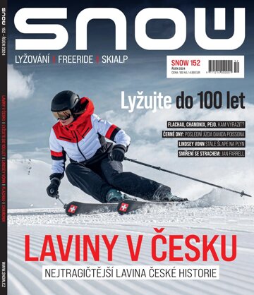 Obálka e-magazínu SNOW 152 - říjen 2024