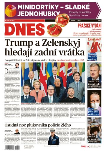 Obálka e-magazínu MF Dnes 3.3.2025