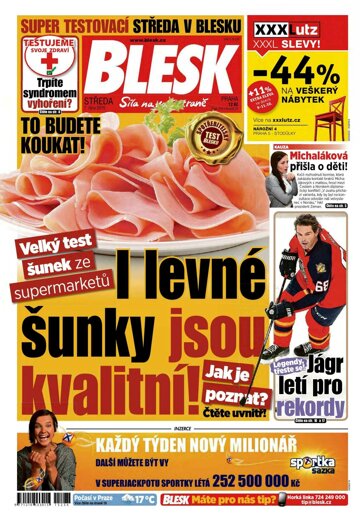 Obálka e-magazínu Blesk 7.10.2015