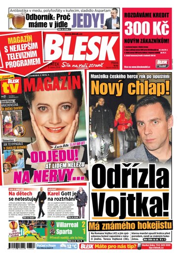 Obálka e-magazínu Blesk 8.4.2016